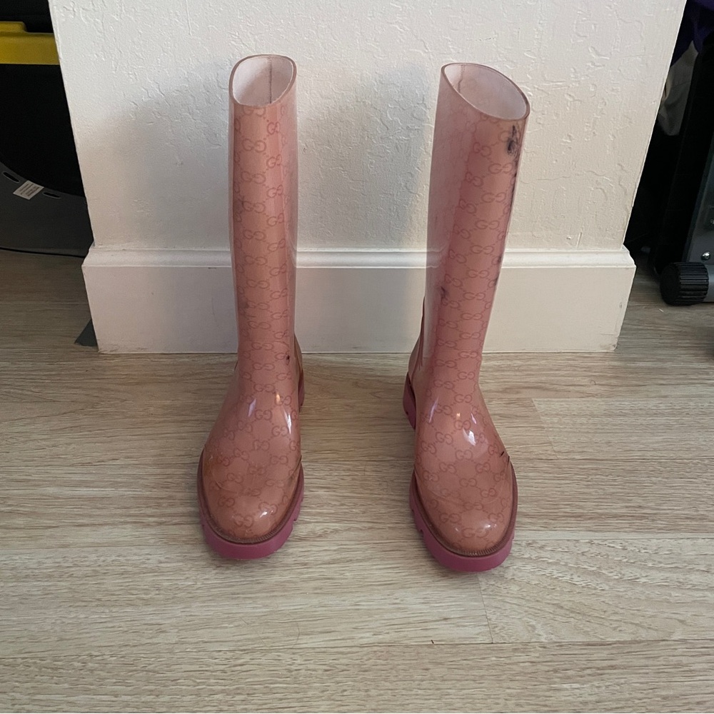 Gucci Pink Women's Boots
